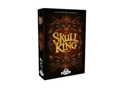 Boîte du jeu Skull King avec illustration pirate