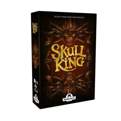 Boîte du jeu Skull King avec illustration pirate