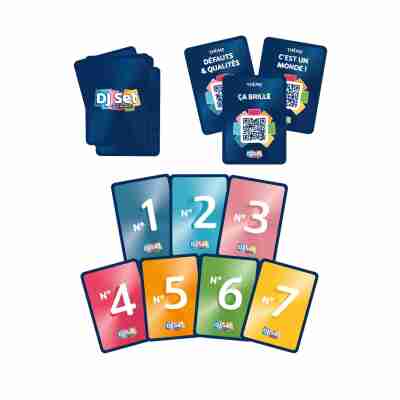 Cartes DJ Set avec QR code pour lancer les musiques