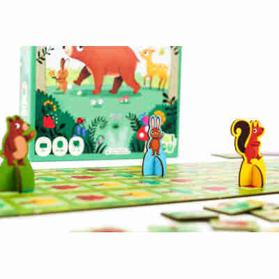 Pions animaux du jeu Forest First
