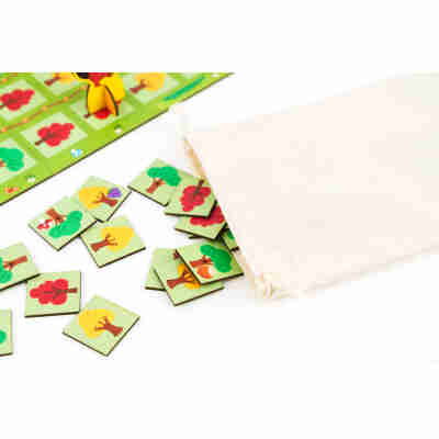 Tuiles colorées du jeu Forest First