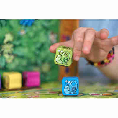 Escargot en bois magnétique du jeu escargots prêts partez