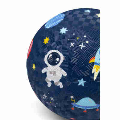 Ptit Loustic – Magasin de jeux et jouets à Saint-Étienne 2 Détail des motifs espace sur la balle Little L