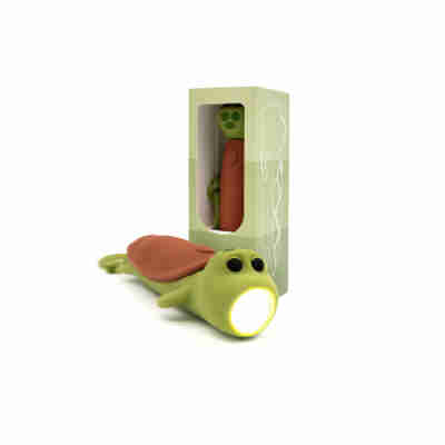 Ptit Loustic – Magasin de jeux et jouets à Saint-Étienne 6 Lampe de poche Tortue Little L avec boîte d’origine