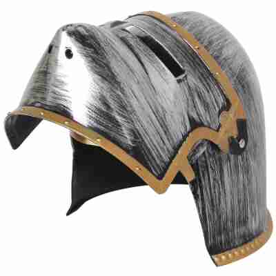 Casque chevalier Bartl avec visière mobile ouverte