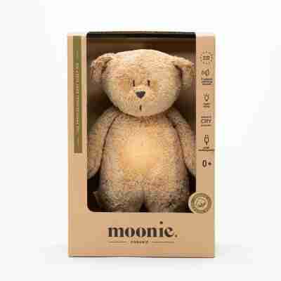 Ptit Loustic – Magasin de jeux et jouets à Saint-Étienne 18 Ourson Moonie Cappuccino en boîte cadeau
