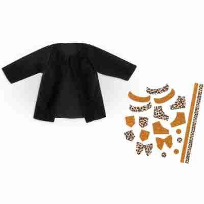 Manteau à customiser Corolle avec décorations repositionnables Décochic ma chérie création