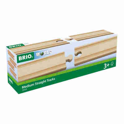 Boîte des Rails Moyens Droits BRIO World 33335