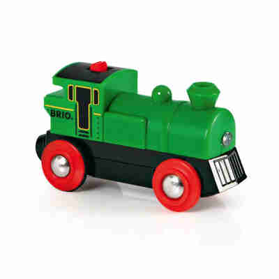 Locomotive à pile bi-directionnelle verte Brio 33595