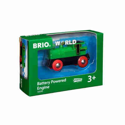 Boîte de la locomotive à pile motorisée Brio 33595