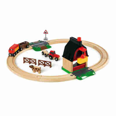Circuit train ferme Brio 33719 vu d’ensemble