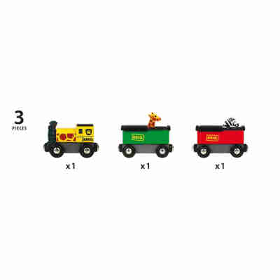 Contenu du Train Safari Brio 33722