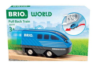 Boîte de la locomotive BRIO Pull Back 36019