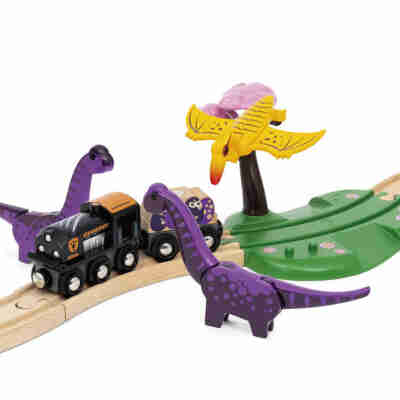 Train dinosaure Brio avec dinosaures articulés
