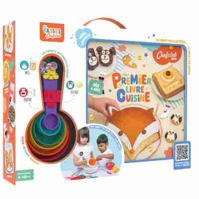 Ptit Loustic – Magasin de jeux et jouets à Saint-Étienne 17 Boîte du coffret Mon premier livre de cuisine Chefclub Kids