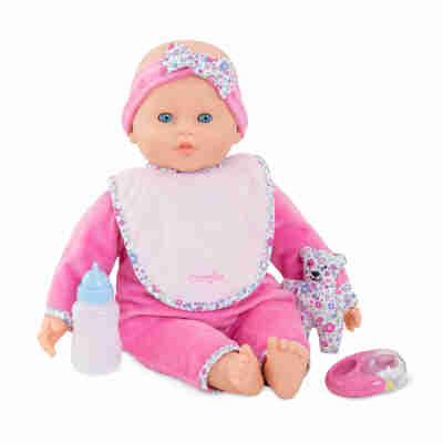 Ptit Loustic – Magasin de jeux et jouets à Saint-Étienne 1 Lucille Interactive Corolle avec bavoir, biberon et doudou