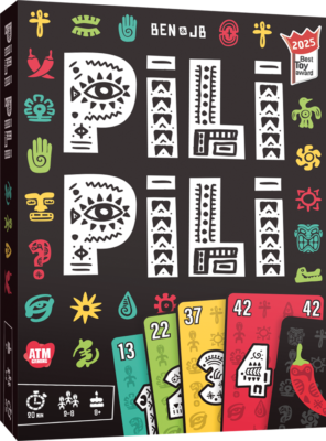 Boîte du jeu Pili Pili jeu de plis revisité dès 8 ans