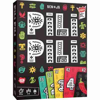 Boîte du jeu Pili Pili jeu de plis revisité dès 8 ans