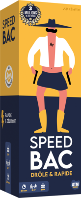 Boîte du jeu Speedbac jeu d’ambiance rapide dès 10 ans
