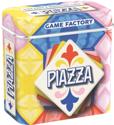 Boîte du jeu Piazza édité par Game Factory