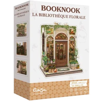 Boîte du Booknook La Bibliothèque Florale DIY
