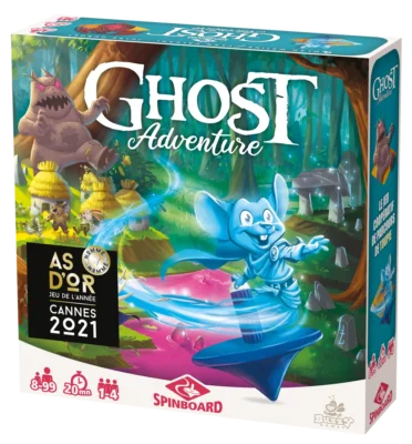 Boîte du jeu Ghost Adventure édité par Spinboard