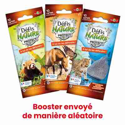 Boosters Défis Nature Protect envoyés aléatoirement