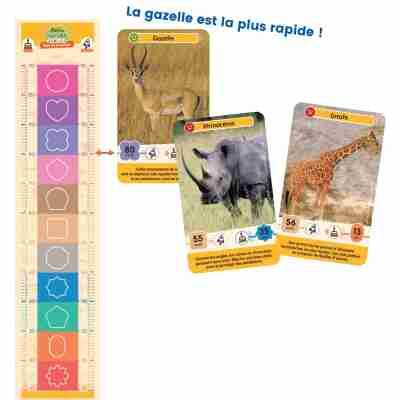 Jeu éducatif Défis Nature Junior Rois de la savane Bioviva