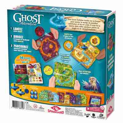 Ptit Loustic – Magasin de jeux et jouets à Saint-Étienne 2 Verso du jeu coopératif Ghost Adventure avec explications