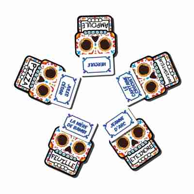 Exemple de partie du jeu Fiesta de los Muertos