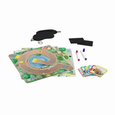 Plateaux de course et matériel du jeu Turbo Kidz