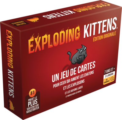 Boîte du jeu Exploding Kittens édition originale en français