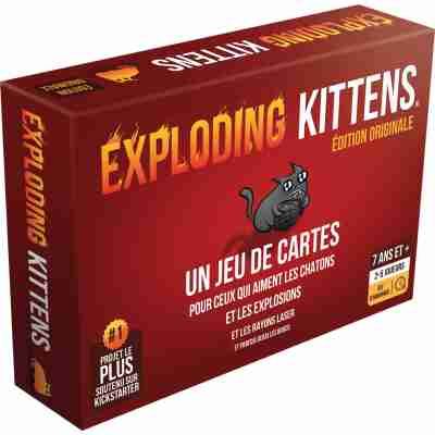 Boîte du jeu Exploding Kittens édition originale en français