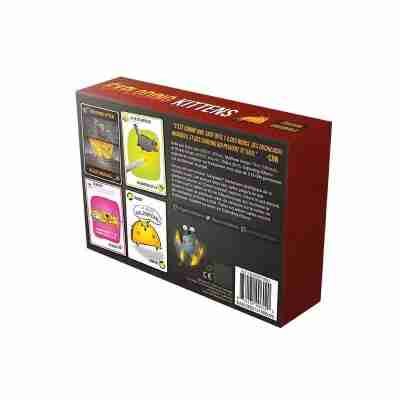 Verso de la boîte Exploding Kittens édition originale
