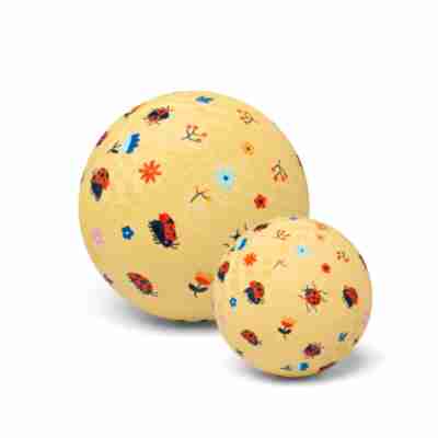 Deux balles coccinelles Little L de tailles différentes
