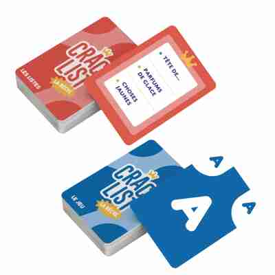 Cartes du jeu Crack List La Récré