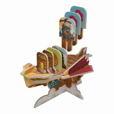 Aéronef 3D du jeu Celestia Duo