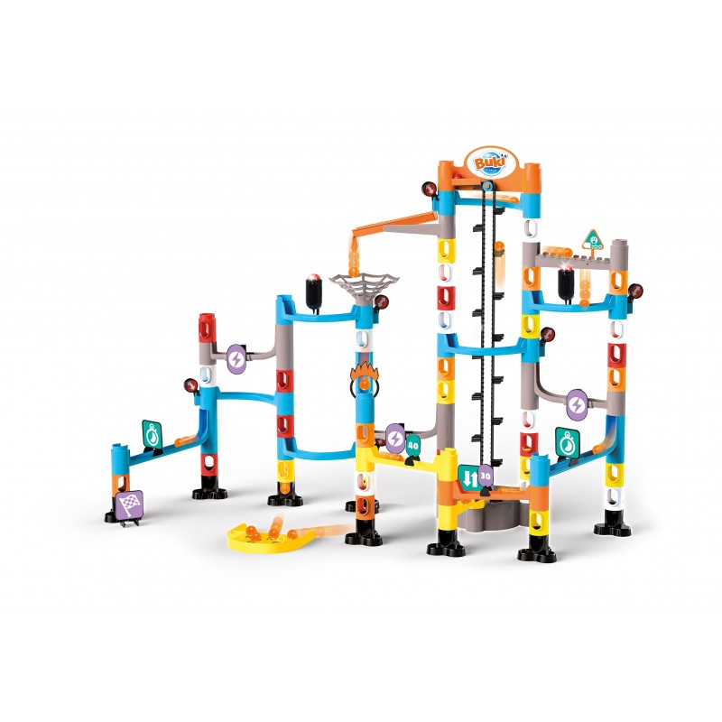 Mega Formule Billes 2 Circuit Mega Formule Billes Buki assemblé avec ascenseur motorisé