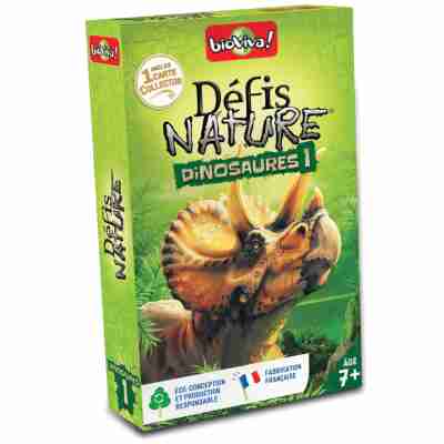 Ptit Loustic – Magasin de jeux et jouets à Saint-Étienne 13 Boîte du jeu Défis Nature Dinosaures 1 Bioviva