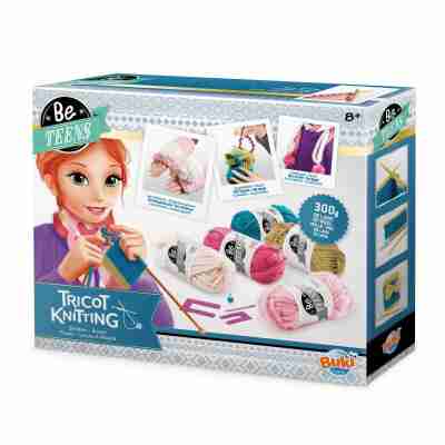 Ptit Loustic – Magasin de jeux et jouets à Saint-Étienne 1 Boîte du coffret Tricot Buki Be Teens dès 8 ans