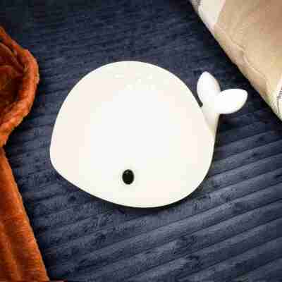 Ptit Loustic – Magasin de jeux et jouets à Saint-Étienne 10 Veilleuse baleine little l éclairée dans une chambre