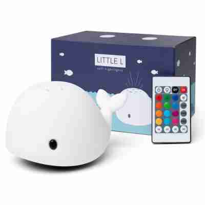 Veilleuse baleine little l avec boîte et télécommande