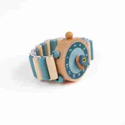 Montre Jack Egmont Toys avec bracelet élastique en perles de bois