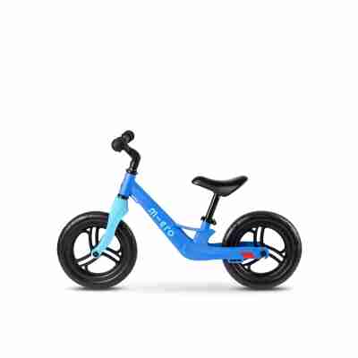 Ptit Loustic – Magasin de jeux et jouets à Saint-Étienne 6 Vue latérale de la draisienne Micro Balance Bike Lite Bleu Ciel