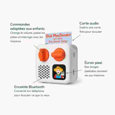 Présentation des fonctionnalités de la conteuse audio Yoto Mini