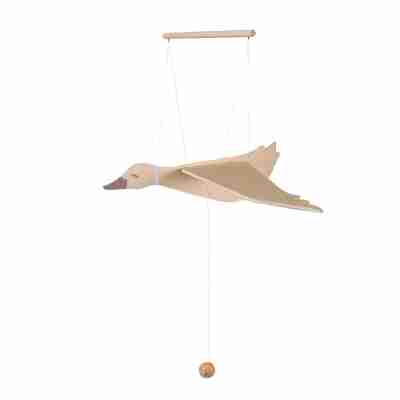 Oie volante en bois Egmont Toys suspendue avec ailes déployées