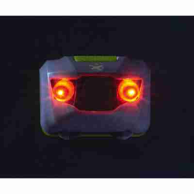 Lampe frontale Terra Kids Haba avec LED rouges allumées