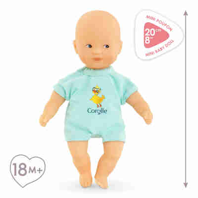 Mini poupon Corolle 20 cm adapté aux petites mains