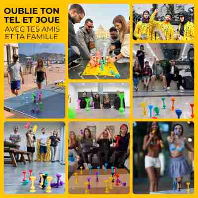 Exemples de surfaces compatibles avec le jeu Tossit