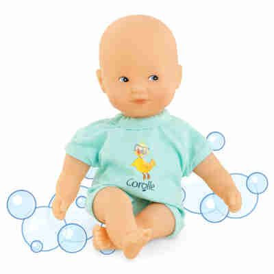 Ptit Loustic – Magasin de jeux et jouets à Saint-Étienne 1 Mini Bain Bleu Corolle poupon 20 cm pour le bain